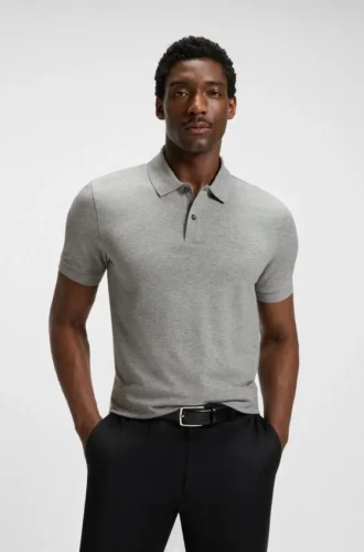 Pallas-Poloshirt mit Logo-Detail aus Baumwollpiqué