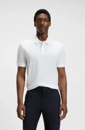 Pallas-Poloshirt mit Logo-Detail aus Baumwollpiqué