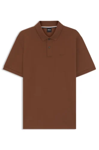 Pallas-Poloshirt mit Logo-Detail aus Baumwollpiqué