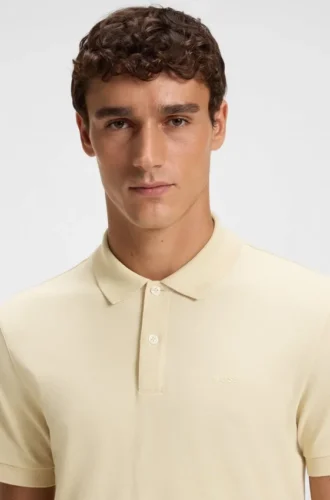 Pallas-Poloshirt mit Logo-Detail aus Baumwollpiqué
