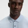 Pallas-Poloshirt mit Logo-Detail aus Baumwollpiqué