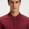 Pallas-Poloshirt mit Logo-Detail aus Baumwollpiqué