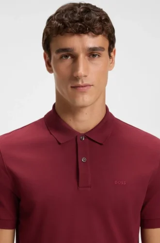 Pallas-Poloshirt mit Logo-Detail aus Baumwollpiqué