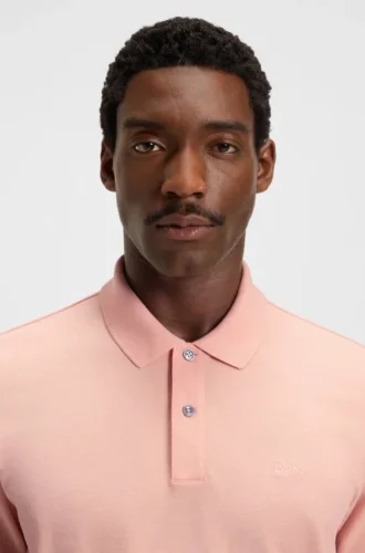 Pallas-Poloshirt mit Logo-Detail aus Baumwollpiqué