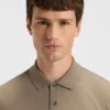 Pallas-Poloshirt mit Logo-Detail aus Baumwollpiqué