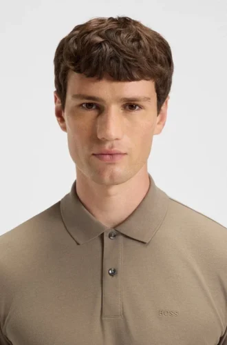 Pallas-Poloshirt mit Logo-Detail aus Baumwollpiqué