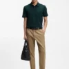 Pallas-Poloshirt mit Logo-Detail aus Baumwollpiqué