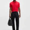 Pallas-Poloshirt mit Logo-Detail aus Baumwollpiqué