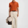 Pallas-Poloshirt mit Logo-Detail aus Baumwollpiqué
