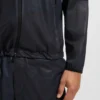 Parka-Jacke mit Kapuze und Allover-Print