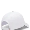 Perforierte Kappe mit glänzendem Logo