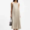 Plisseekleid mit Neckholder