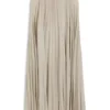 Plisseekleid mit Neckholder