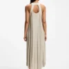 Plisseekleid mit Neckholder