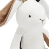 Plüsch-Kunstfell-Hase für Babys mit Markenlogo