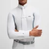Polo-Gürtel im Reitsport-Stil mit gesticktem Muster