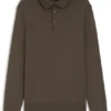 Polo-Pullover aus Wolle, Seide und Kaschmir