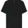 Polohemd aus Baumwolle mit Karojacquard Polohemd aus Baumwolle mit Karojacquard
