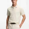 Polohemd aus Baumwolle mit Monogramm-Jacquard Polohemd aus Baumwolle mit Monogramm-Jacquard