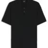 Polohemd aus Baumwolle mit Monogramm-Jacquard Polohemd aus Baumwolle mit Monogramm-Jacquard