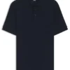 Polohemd aus Baumwolle mit Monogramm-Jacquard Polohemd aus Baumwolle mit Monogramm-Jacquard