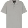 Polohemd aus Baumwolle und Seide in Regular-Fit Polohemd aus Baumwolle und Seide in Regular-Fit
