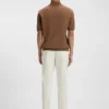 Polohemd aus Baumwolle und Seide in Regular Fit mit merzerisierter Oberfläche Polohemd aus Baumwolle und Seide in Regular Fit mit merzerisierter Oberfläche