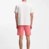 Polohemd aus Baumwolljersey mit Streifenbesatz Polohemd aus Baumwolljersey mit Streifenbesatz