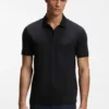 Polohemd aus Baumwollmischung mit Active-Stretch