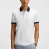 Polohemd aus Baumwollmischung mit Active-Stretch