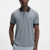 Polohemd aus Baumwollmischung mit Active-Stretch