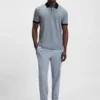 Polohemd aus Baumwollmischung mit Active-Stretch