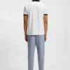Polohemd aus Baumwollmischung mit Active-Stretch