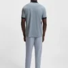 Polohemd aus Baumwollmischung mit Active-Stretch