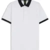 Polohemd aus Baumwollmischung mit Active-Stretch