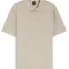 Polohemd aus Baumwollmischung mit Blumen-Jacquard Polohemd aus Baumwollmischung mit Blumen-Jacquard