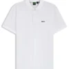 Polohemd aus Baumwollpiqué mit Allover-Print Polohemd aus Baumwollpiqué mit Allover-Print