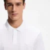 Polohemd aus Baumwollpiqué mit Double-B-Monogramm