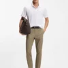 Polohemd aus Baumwollpiqué mit Double-B-Monogramm