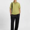 Polohemd aus Baumwollpiqué mit Logo-Print Polohemd aus Baumwollpiqué mit Logo-Print