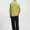 Polohemd aus Baumwollpiqué mit Logo-Print Polohemd aus Baumwollpiqué mit Logo-Print