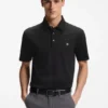 Polohemd aus merzerisierter Baumwolle mit Double-B-Monogramm