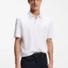 Polohemd aus merzerisierter Baumwolle mit Double-B-Monogramm