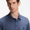 Polohemd aus merzerisierter Baumwolle mit Double-B-Monogramm