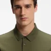 Polohemd aus merzerisierter Baumwolle mit Double-B-Monogramm