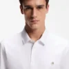 Polohemd aus merzerisierter Baumwolle mit Double-B-Monogramm