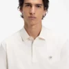 Polohemd aus merzerisierter Baumwolle mit Double-B-Monogramm Polohemd aus merzerisierter Baumwolle mit Double-B-Monogramm