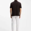 Polohemd aus merzerisierter Baumwolle mit Double-B-Monogramm