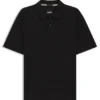 Polohemd aus merzerisierter Baumwolle mit Double-B-Monogramm Polohemd aus merzerisierter Baumwolle mit Double-B-Monogramm