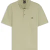 Polohemd aus merzerisierter Baumwolle mit Double-B-Monogramm Polohemd aus merzerisierter Baumwolle mit Double-B-Monogramm